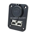 50A Panel Flush Anderson Plug QC3.0 USB -laddare